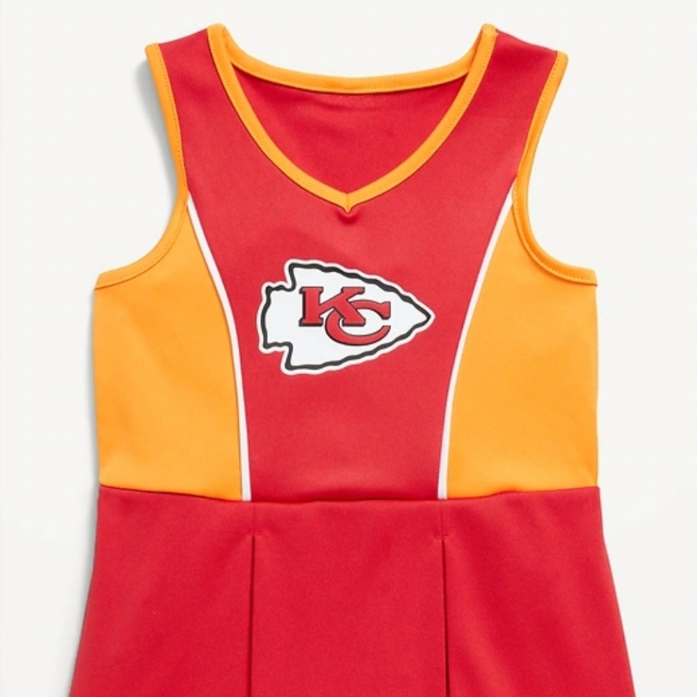 Kansas City Chiefs Cheerleader Dress NFL Team Apparel 5T NWT - Picture 2 of 4